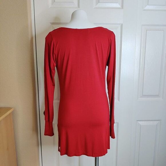 Naked Princess cowl neck mini sleep dress with thumbhole S - Picture 5 of 10